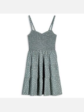 Madewell Smocked Floral Dress